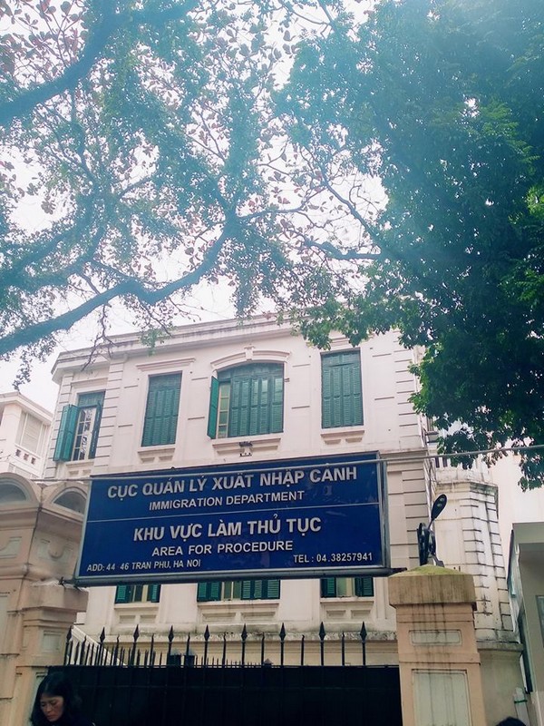 Vietnam Immigration Department in Hanoi