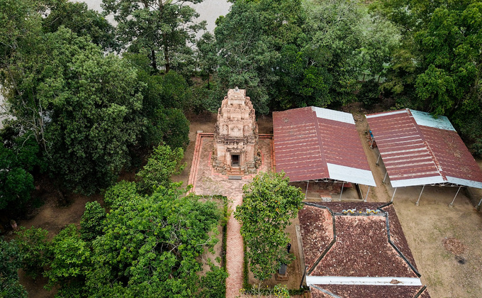 Ancient tower in Tay Ninh